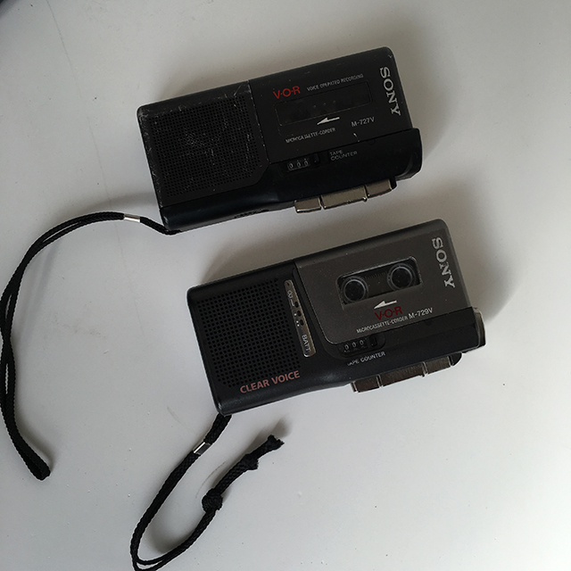 MICRO CASSETTE, Recorder - Black Sony